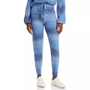 Aqua Womens Blue Wool Blend Periwinkle Comfy Jogger Pants Loungewear Size XL